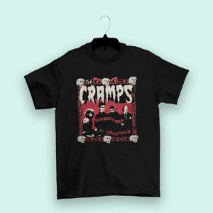 The Cramps Album Tour Men Garbage Drug Train Man T-Shirt
